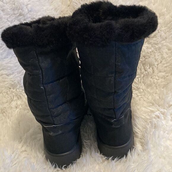 San Bernardo Puffy quilted snow boots size 7 - Picture 4 of 10
